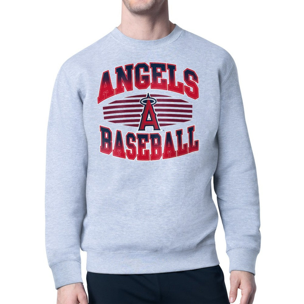 Los Angeles Angels Starter Team Grit Graphic Fleece Pullover Sweatshirt - MLB