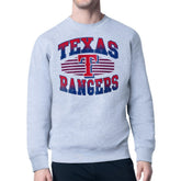 Texas Rangers Starter Team Grit Graphic Fleece Pullover Sweatshirt - MLB