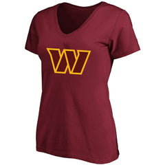 Jayden Daniels Washington Commanders Women's Plus Size Name & Number T-Shirt Burgundy | Fanatics