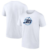 Winnipeg Jets Primary Logo T-Shirt - White - NHL