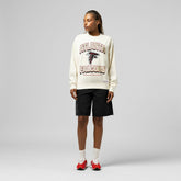 Atlanta Falcons Women's Tonal Arch Sweatshirt Cream | Mitchell & Ness