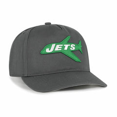 New York Jets '47 Hitch Adjustable Hat Charcoal | 47 brand
