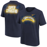 Los Angeles Chargers Youth Super Chargers Alt Pack T-Shirt Navy | Nike for Sale