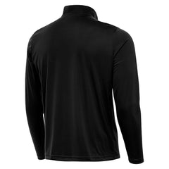 Boston Bruins Antigua Tribute Lightweight Quarter-Zip Pullover - Black - NHL