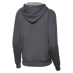 St. Louis Blues Antigua Women's Victory Pullover Hoodie - Charcoal - NHL