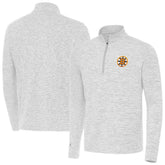 Boston Bruins Antigua Cause Quarter-Zip Jacket - Gray - NHL