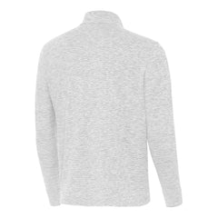 Boston Bruins Antigua Cause Quarter-Zip Jacket - Gray - NHL