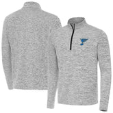St. Louis Blues Antigua Cause Quarter-Zip Jacket - Black - NHL