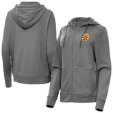 Boston Bruins Antigua Women's Seeker Full-Zip Hoodie - Heather Black - NHL