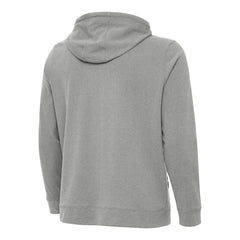 Boston Bruins Antigua Effortless Full-Zip Hoodie - Heather Gray - NHL