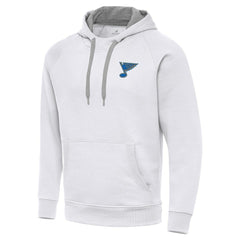 St. Louis Blues Antigua Victory Pullover Hoodie - White - NHL