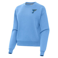 St. Louis Blues Antigua Women's Victory Pullover Sweatshirt - Blue - NHL