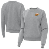 Boston Bruins Antigua Women's Victory Pullover Sweatshirt - Heather Gray - NHL
