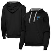 St. Louis Blues Antigua Women's Victory Pullover Hoodie - Black - NHL