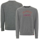 Los Angeles Lakers Sportiqe Unisex Genuine Issue Collection Biltmore Sweatshirt Gray - NBA