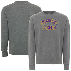 Los Angeles Lakers Sportiqe Unisex Genuine Issue Collection Biltmore Sweatshirt Gray - NBA