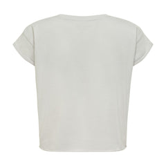 Los Angeles Lakers Sportiqe Women's Cropped Genuine Issue Collection Alana T-Shirt Gray - NBA