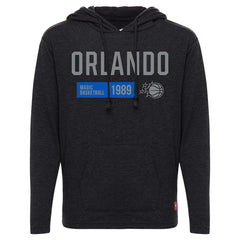 Orlando Magic Sportiqe Youth Lil Rowan Genuine Issue Collection Tri-Blend Hoodie Black - NBA