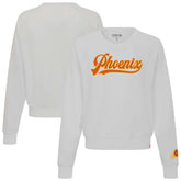 Phoenix Suns Sportiqe Women's Genuine Issue Collection Ashlyn Raglan Sweatshirt Gray - NBA