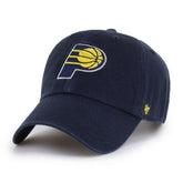 Indiana Pacers '47 Core Logo Clean Up Adjustable Hat Navy - NBA