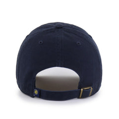 Indiana Pacers '47 Core Logo Clean Up Adjustable Hat Navy - NBA