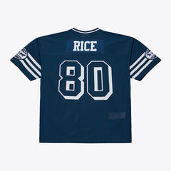 Jerry Rice San Francisco 49ers x Levi's Unisex Legacy Jersey Navy | Mitchell & Ness