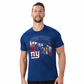 New York Giants MSX by Michael Strahan Performance T-Shirt Royal | NFL