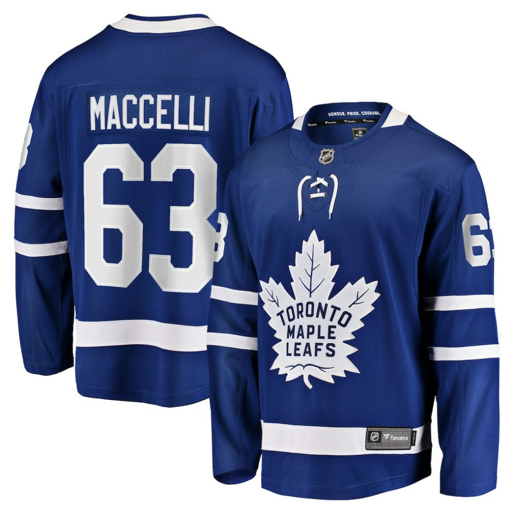 Matias Maccelli Toronto Maple Leafs Fanatics Home Breakaway Jersey - Blue - NHL
