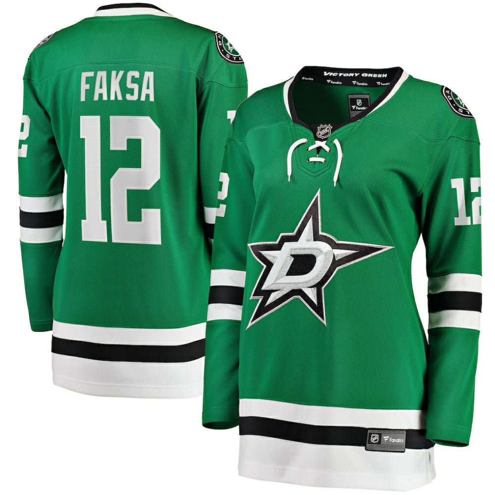 Radek Faksa Dallas Stars Fanatics Women's Home Breakaway Jersey - Kelly Green - NHL