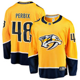 Nick Perbix Nashville Predators Fanatics Home Breakaway Jersey - Gold - NHL