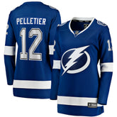 Jakob Pelletier Tampa Bay Lightning Fanatics Women's Home Breakaway Jersey - Blue - NHL