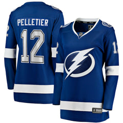 Jakob Pelletier Tampa Bay Lightning Fanatics Women's Home Breakaway Jersey - Blue - NHL
