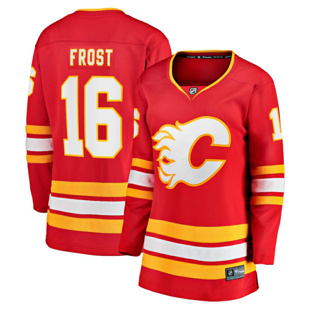 Morgan Frost Calgary Flames Fanatics Women's Home Breakaway Jersey - Red - NHL
