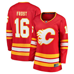 Morgan Frost Calgary Flames Fanatics Women's Home Breakaway Jersey - Red - NHL