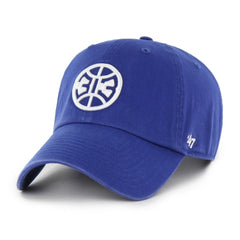 Detroit Pistons '47 Alternate Core Logo Clean Up Adjustable Hat Royal - NBA