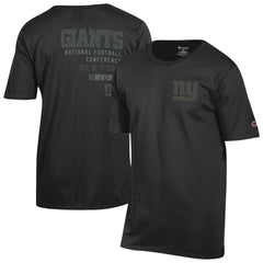 New York Giants Champion Tonal Logo T-Shirt Black | NFL