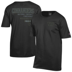 Washington Commanders Champion Tonal Logo T-Shirt Black | NFL