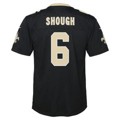 Tyler Shough New Orleans Saints Youth Team Game Jersey Black | Nike for Sale