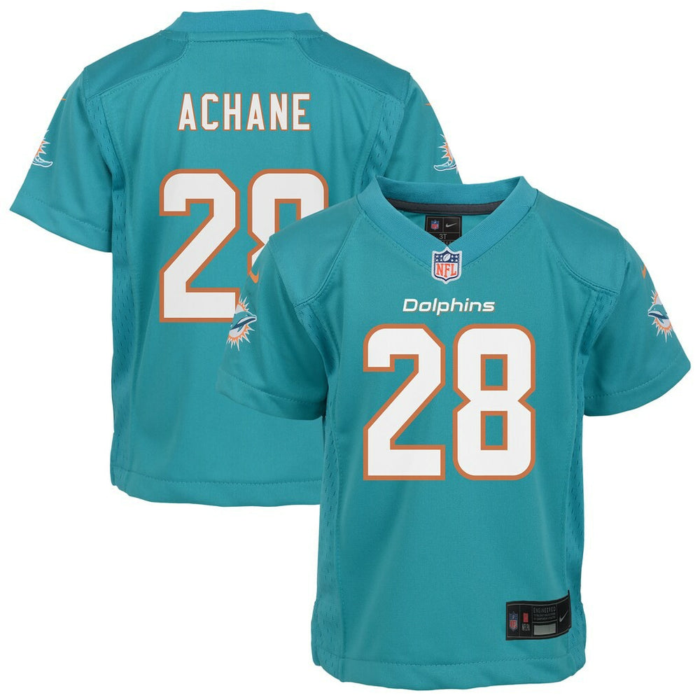 De’Von Achane Miami Dolphins Preschool Team Game Jersey Aqua | Nike for Sale