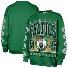Boston Celtics '47 Women's Go Big Oversized Sweatshirt Kelly Green - NBA