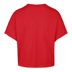 Chicago Bulls '47 Women's Elation Oversized Notch Neck T-Shirt Red - NBA
