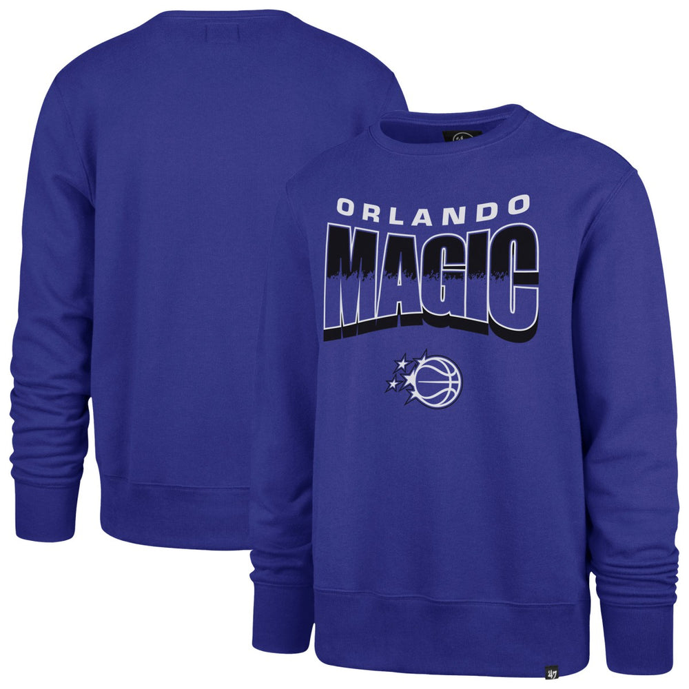 Orlando Magic '47 Unisex Brush By Headline Crewneck Sweatshirt Blue - NBA