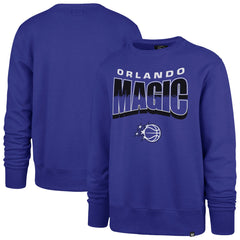 Orlando Magic '47 Unisex Brush By Headline Crewneck Sweatshirt Blue - NBA