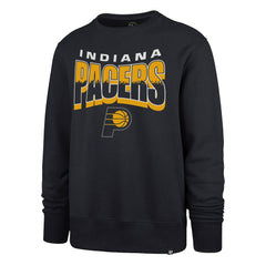 Indiana Pacers '47 Unisex Brush By Headline Crewneck Sweatshirt Navy - NBA