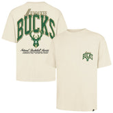 Milwaukee Bucks '47 Unisex Crossover Collection Foundation Pocket T-Shirt Cream - NBA