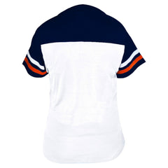 Houston Astros Profile Women's Plus Size Two-Stripe V-Neck T-Shirt - MLB