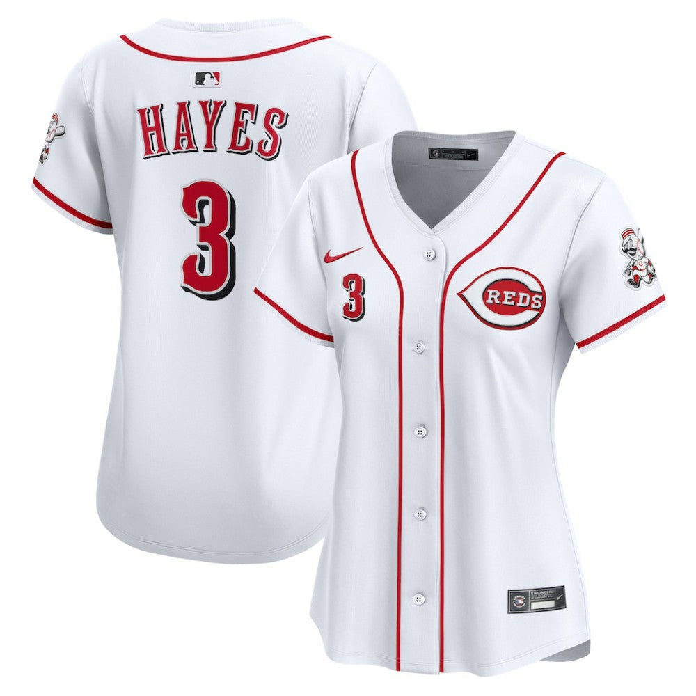 Ke'Bryan Hayes Cincinnati Reds Nike Women's Home Limited Player Jersey - MLB