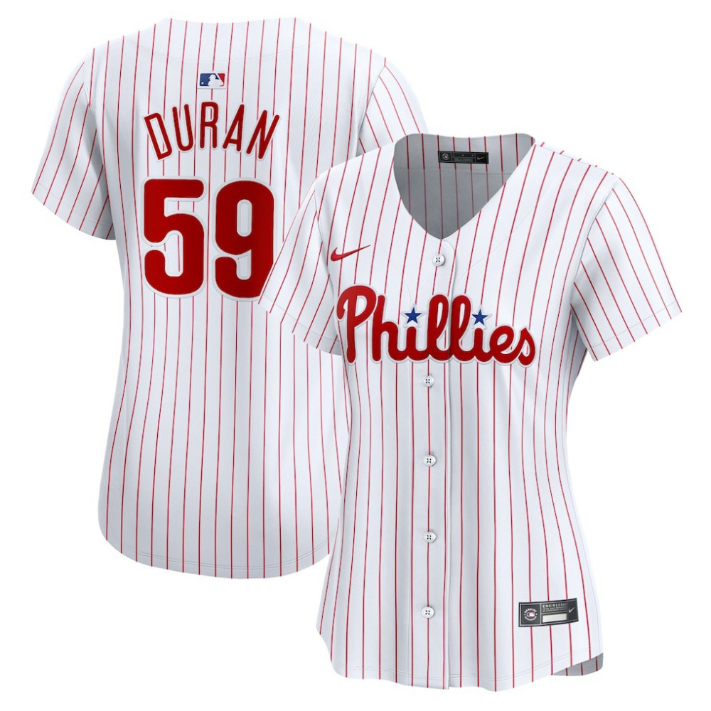 Jhoan Duran Philadelphia Phillies Nike Women's Home Limited Player Jersey - MLB