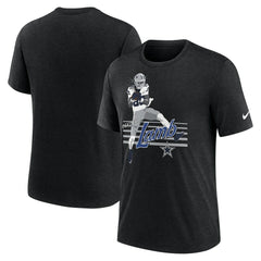 CeeDee Lamb Dallas Cowboys Player Graphic T-Shirt Heather Black | Nike for Sale
