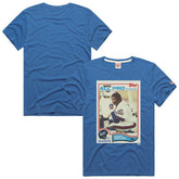 Lawrence Taylor New York Giants Homage Unisex NFL Topps Trading Card Tri-Blend T-Shirt Royal | NFL
